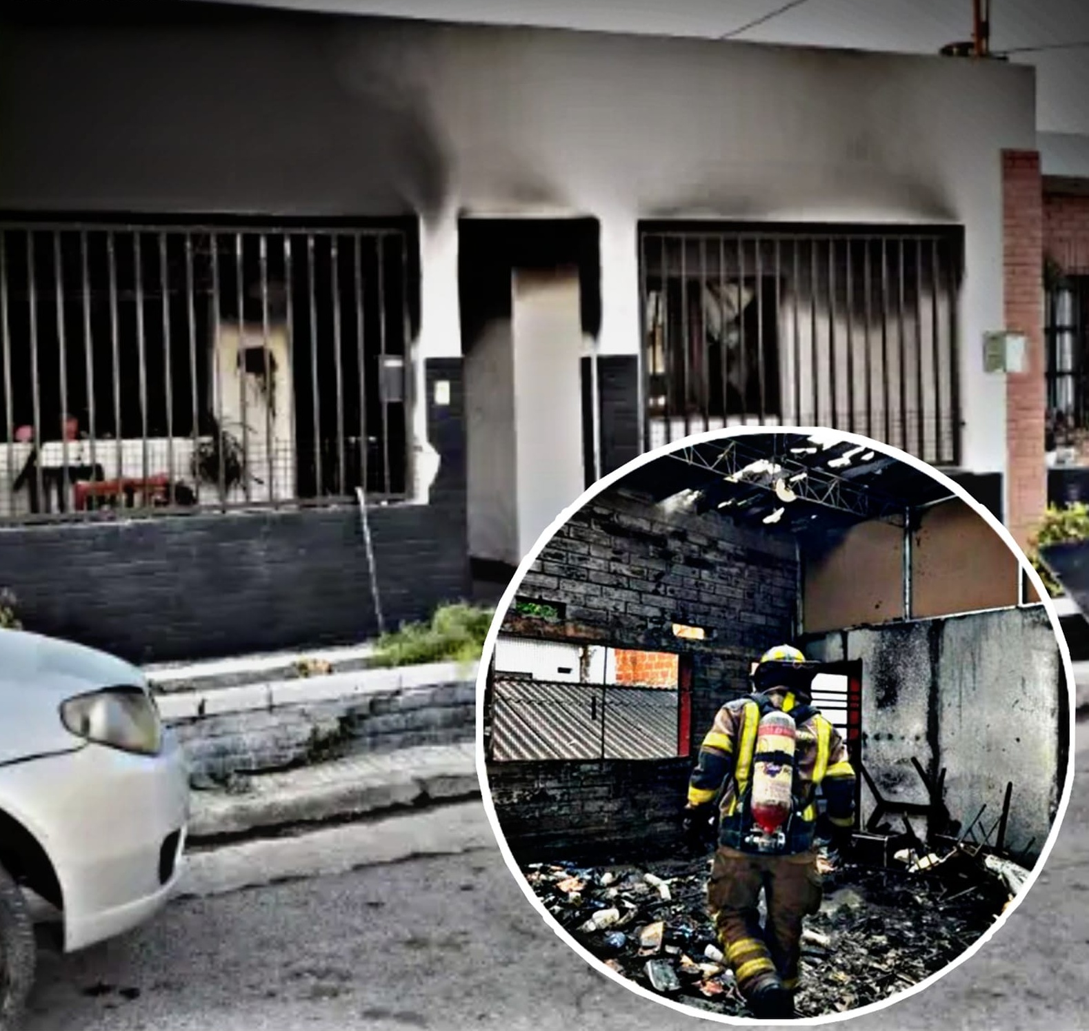 Un Voraz Incendio Termino Con Una Mujer De 68 Años Quemada Y ...