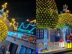 Navidad en Salta: una familia y sus vecinos llenaron de luces un pasaje del barrio Santa Victoria