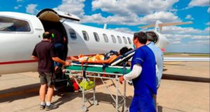 Ya se concretaron más de 190 traslados sanitarios aéreos en lo que va del año