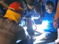 Un hombre quedó atrapado en una rejilla de desagüe del cerro San Bernardo