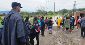 Intenso trabajo de asistencia integral a personas afectadas por el temporal en distintas localidades de la provincia