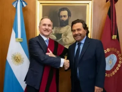 Gustavo Sáenz recibió al embajador de EE.UU. y analizaron inversiones