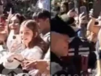 Tini llegó a Salta: furor, llanto y locura total de los fans en la previa de su show en el Martearena