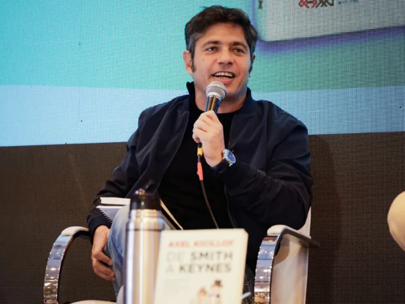 Axel Kicillof sobre la gestión de Javier Milei: «Lo que está pasando hoy es que la guita no alcanza»