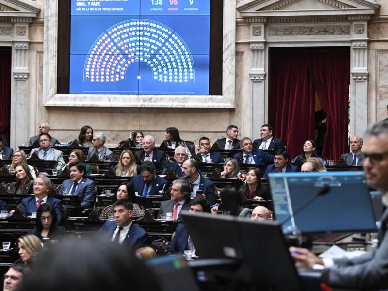 Diputados aprobó la Ley Hojarasca: el oficialismo avanza con su plan