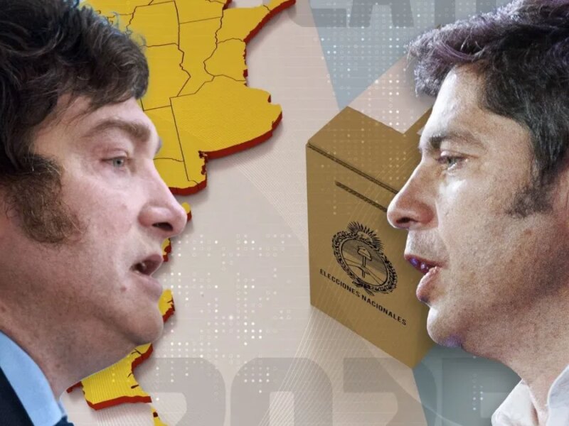 Se derrumba Javier Milei en encuestas, mientras crece Axel Kicillof: rechazo al modelo económico libertario
