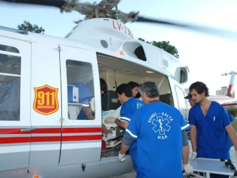 Rescate contrarreloj en el cerro Elefante: una de las personas sufría una crisis de asma