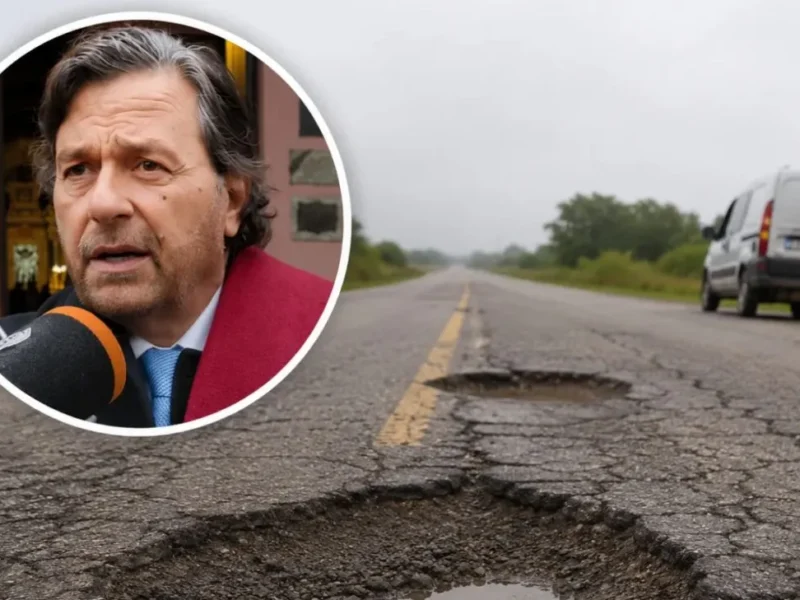 Gustavo Sáenz apuntó contra el estado de la Ruta Nacional 34: “No se puede seguir así”