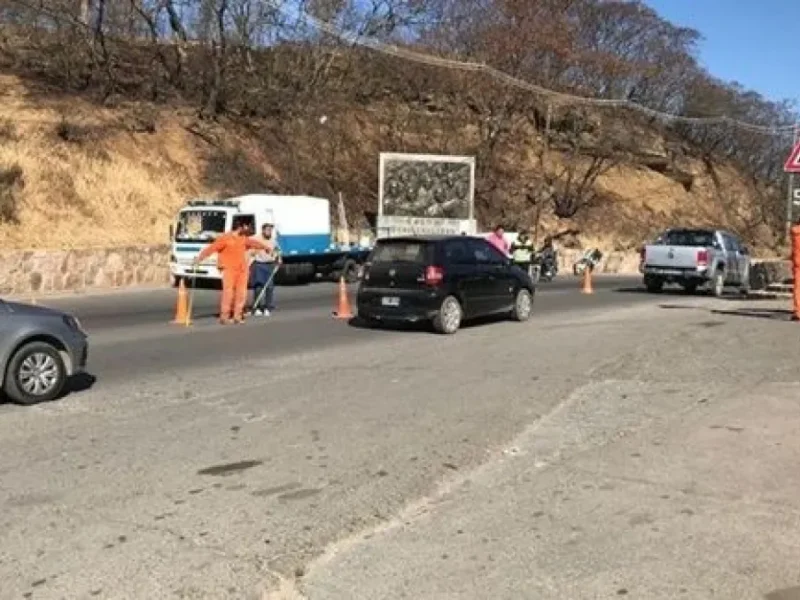 Cerro San Bernardo: avanzan las obras para habilitar un nuevo ingreso por avenida Asunción