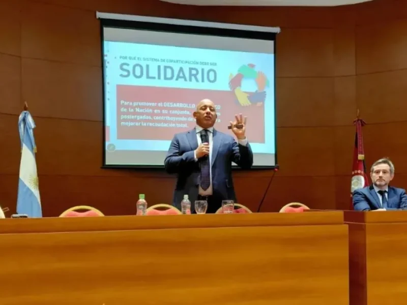 Dib Ashur defendió la propuesta de Salta para cambiar la Ley de Coparticipación Federal