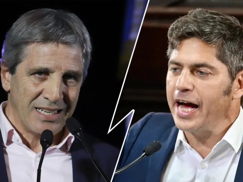 Luis Caputo contra Axel Kicillof: «Aunque haya una invasión extraterrestre, no va a ser presidente nunca»