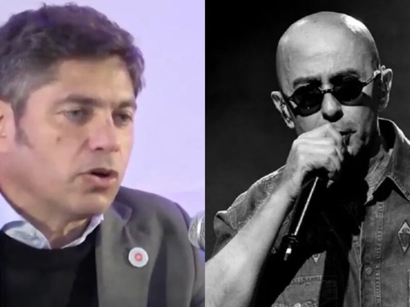 «Un héroe argentino»: Axel Kicillof se emocionó al despedir a Indio Solari en la Universidad de La Plata