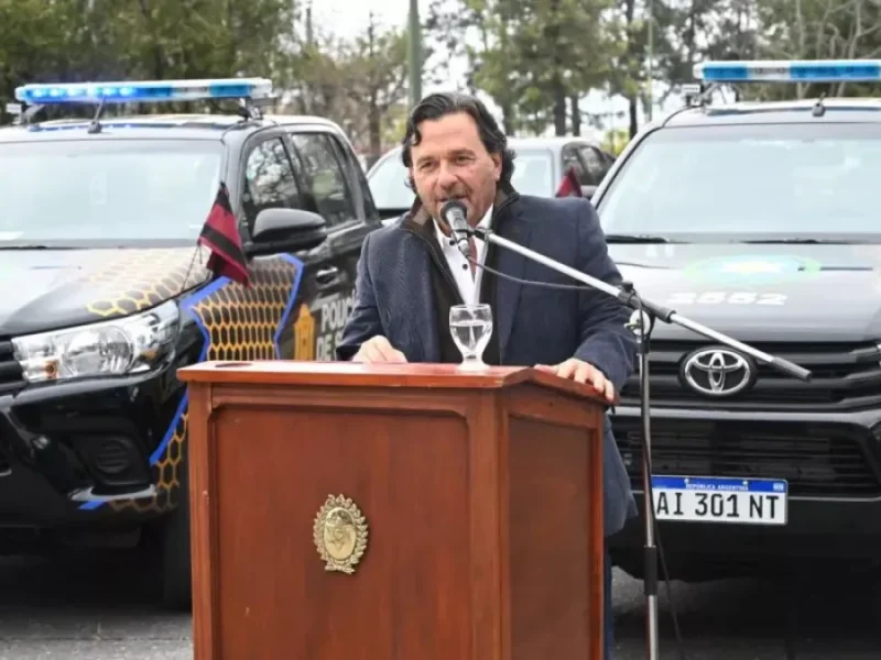 Más patrulleros para Salta: Gustavo Sáenz ya renovó el 60% del parque automotor policial