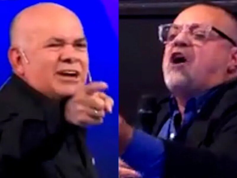 Caruso Lombardi y un diputado protagonizaron un fuerte cruce en TV: «¡Mozo de cuarta!»
