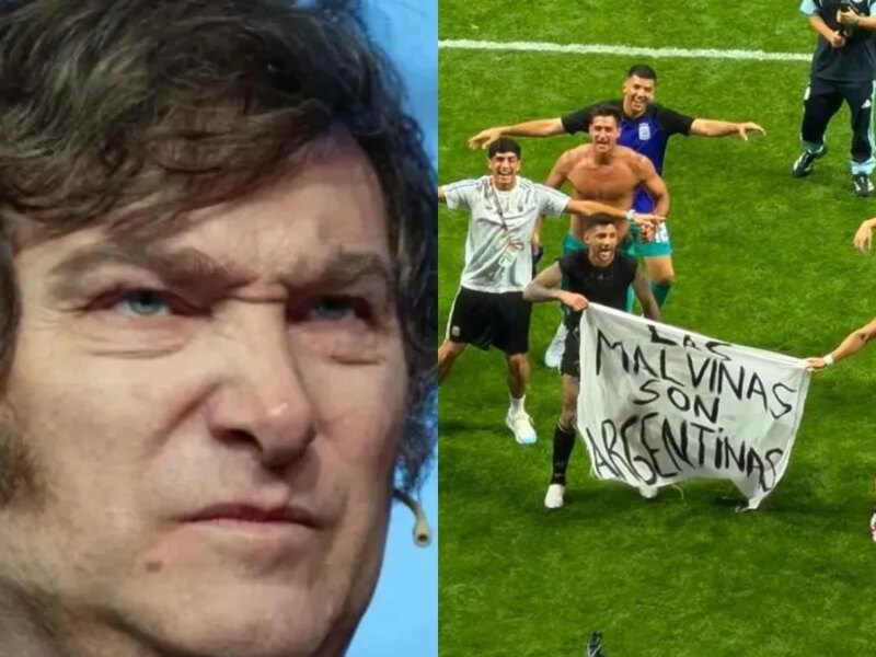 Javier Milei despotricó contra la Selección Argentina por la bandera de Malvinas: «Imprudentes»