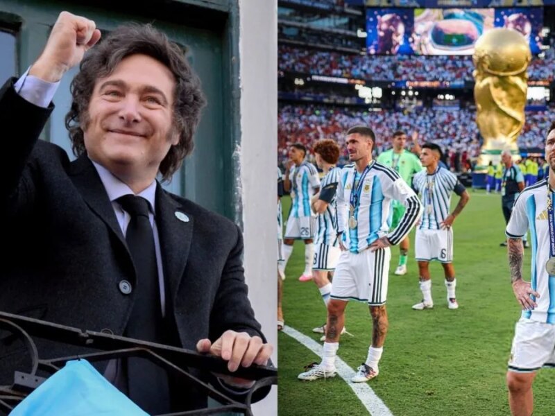Javier Milei dio marcha atrás y no habrá feriado nacional para recibir a la Selección Argentina
