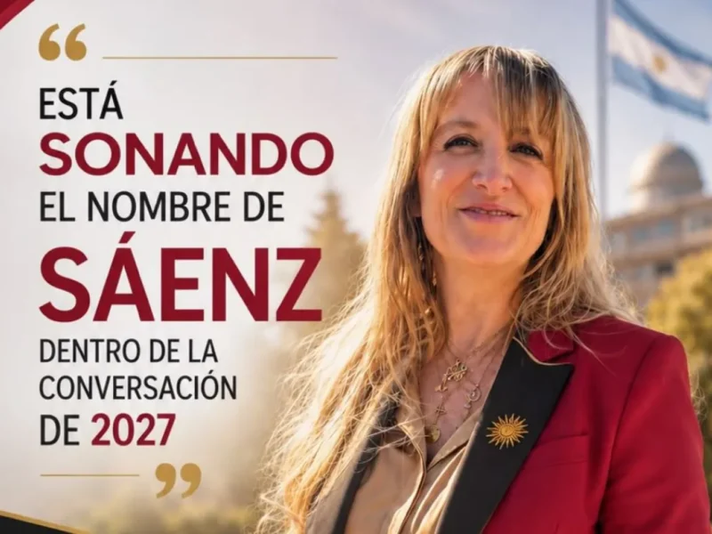 Laura Cartuccia impulsa a Sáenz para 2027: “El Norte también puede conducir”