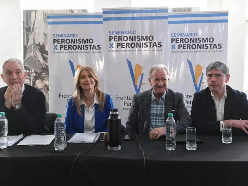 Marocco participó en La Plata de un seminario del peronismo y llamó a «organizar al movimiento»