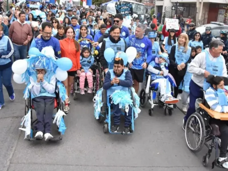 Gustavo Sáenz acompañó a HIRPACE en una multitudinaria jornada de inclusión y solidaridad