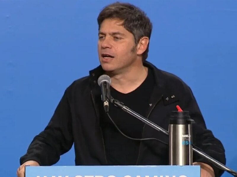 Axel Kicillof planteó «terminar con este capítulo horrible y oscuro de la ultraderecha en Argentina»
