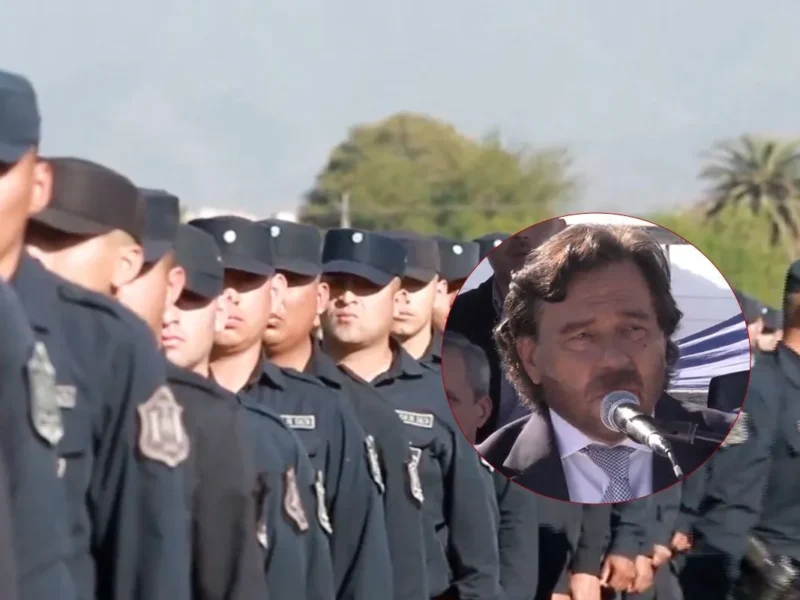 Gustavo Sáenz defendió priorizar la seguridad: “La plata no alcanza, pero hay que elegir”