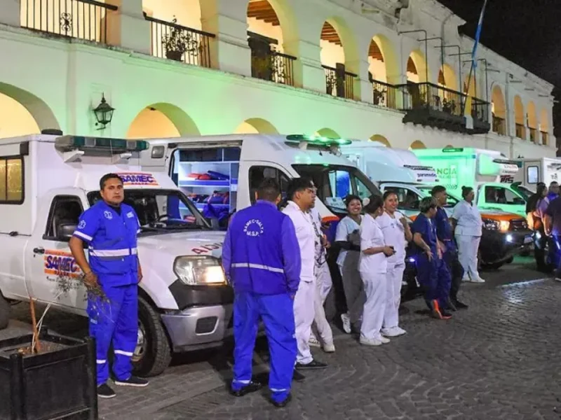 Milagro 2026: más de 250 personas integrarán el operativo sanitario y habrá 24 ambulancias durante la procesión
