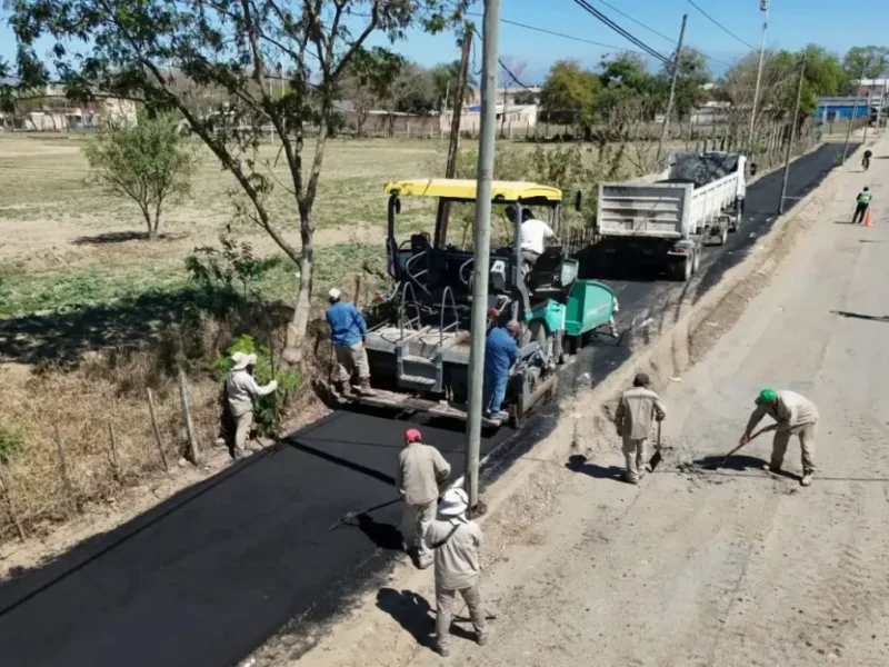 Orán avanza con nuevas obras en el Paseo del Bicentenario para mejorar la circulación y el transporte