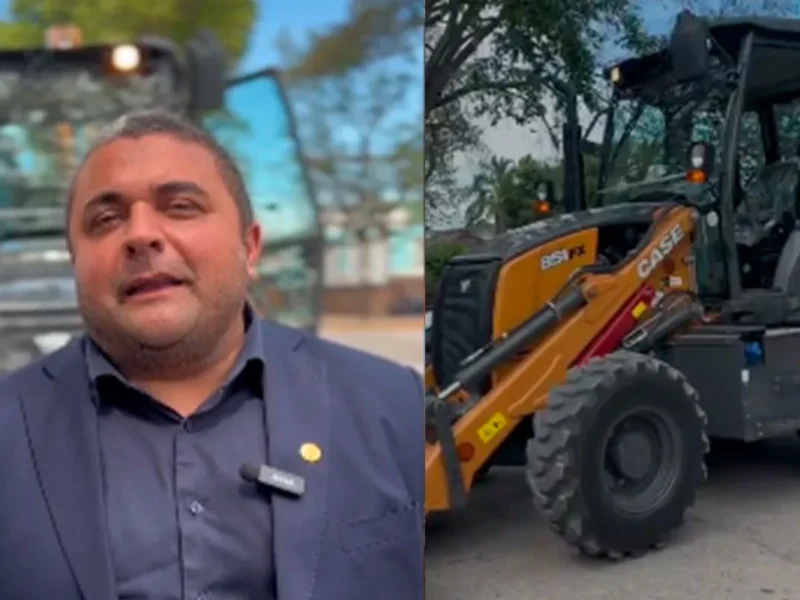Más maquinaria para Metán: Issa presentó una nueva retropala para obras y servicios