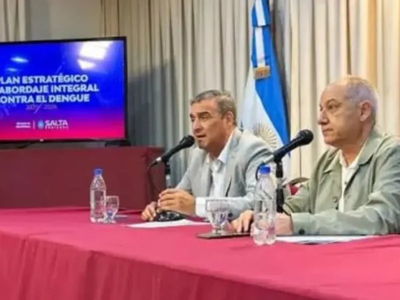 Dengue en Salta: el Gobierno presenta hoy los resultados de la última temporada y las nuevas medidas