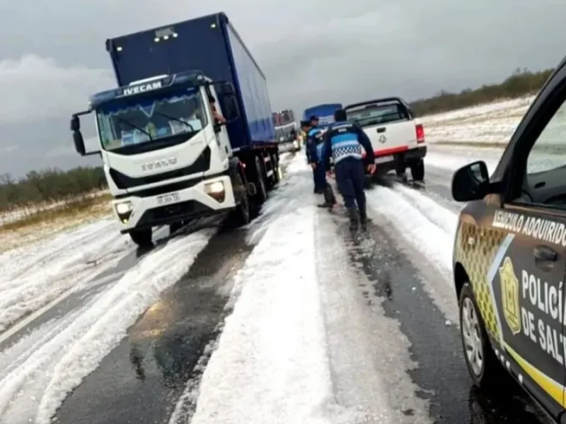 Habilitaron las rutas 9 y 68 tras el temporal en Salta: piden circular con extrema precaución