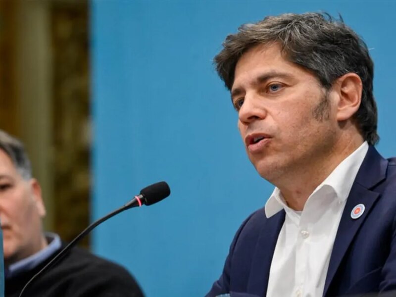 Axel Kicillof lanzó un plan provincial para la prevención de suicidios