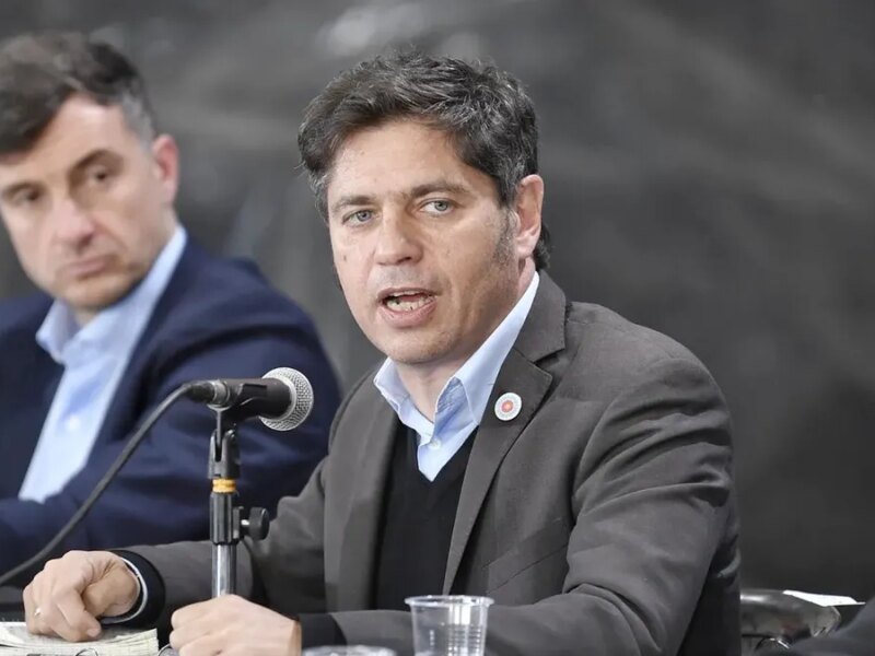 Axel Kicillof responsabilizó a Javier Milei por el «plan sistemático de desindustrialización de la Argentina»