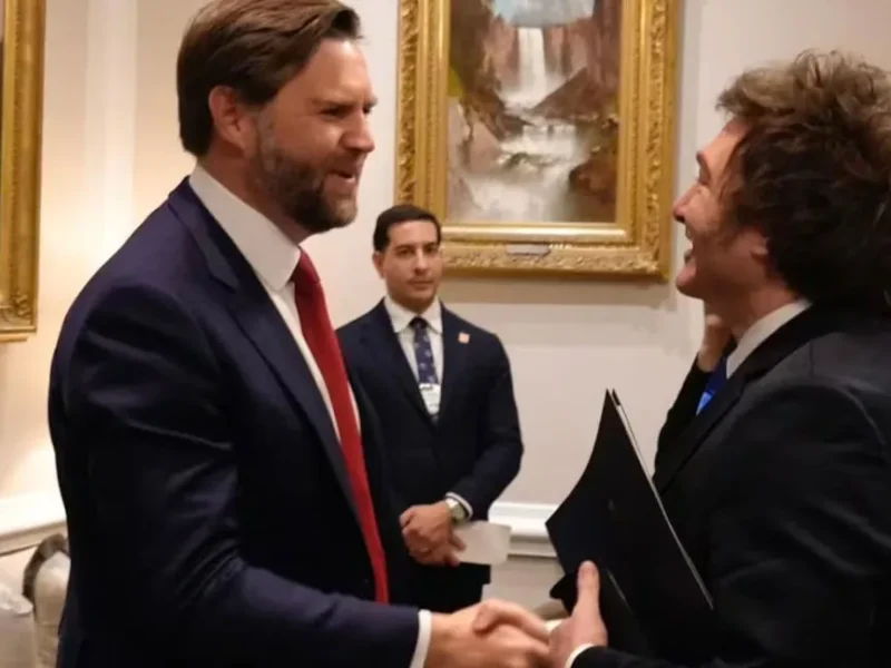 El vicepresidente estadounidense viajará a la Argentina en noviembre y tendrá un encuentro con Javier Milei