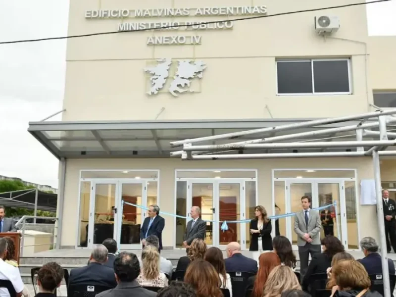 Gustavo Sáenz inauguró un edificio clave en Ciudad Judicial: “Es una obra que trasciende”