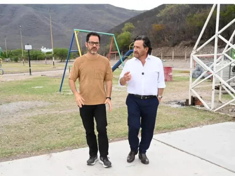 Gustavo Sáenz y Emiliano Durand recorrieron obras clave en la zona sudeste de Salta