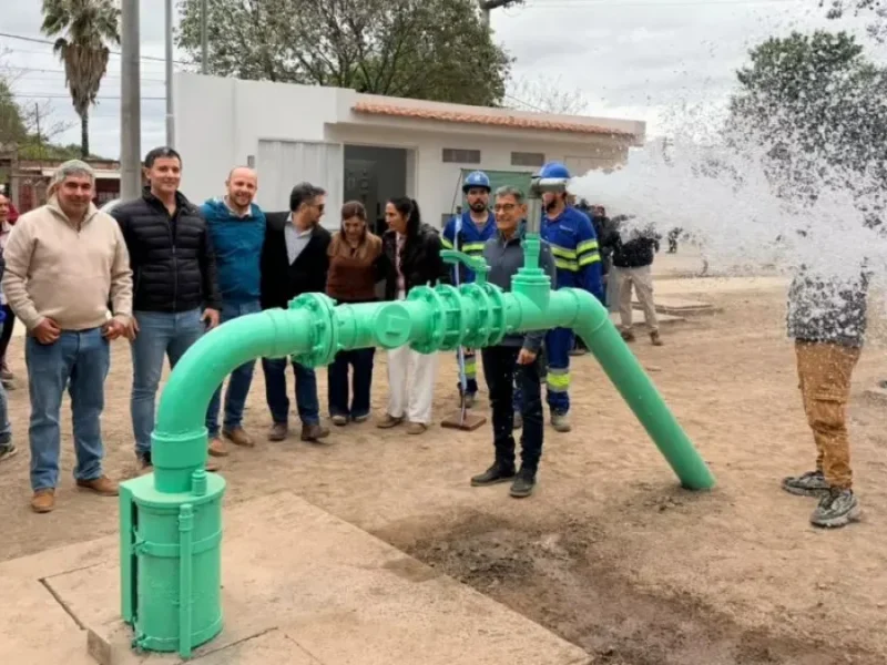 El cambio que esperaban en Cerrillos: un nuevo pozo reforzará el servicio de agua potable