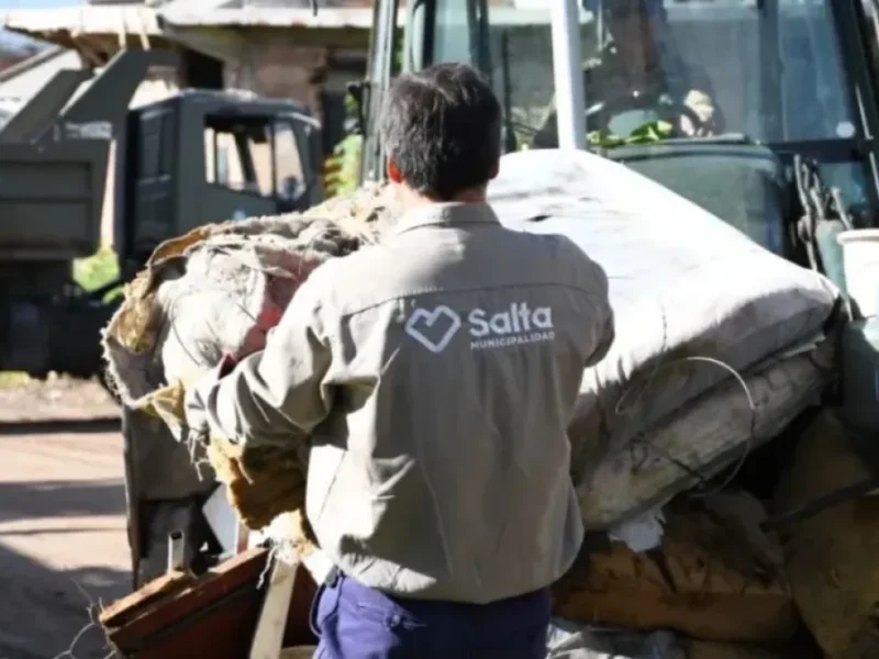 Descacharrado en Salta: estos son los barrios y las calles donde se realizará el operativo este martes