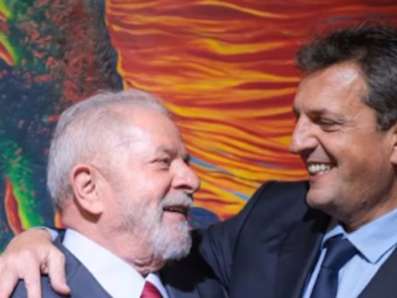 Sergio Massa saludó la reelección de su amigo Lula y destacó la historia del obrero que fundó la clase media